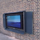 Vandal Proof TV Screen Cabinet